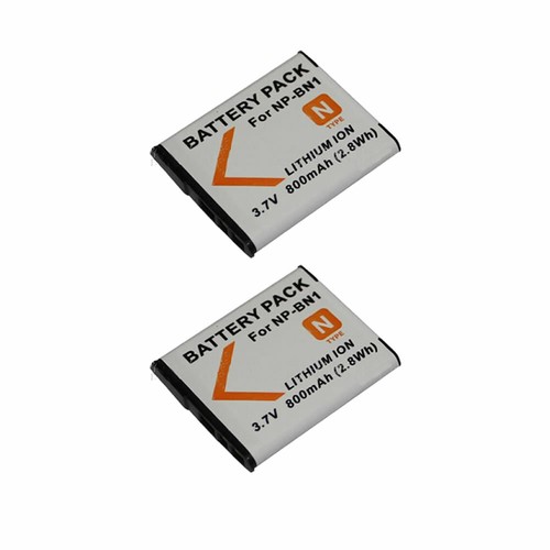 Battery for sony bn1 - 2x, np-bn1