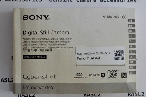 Instruction manual camera user - instruction,