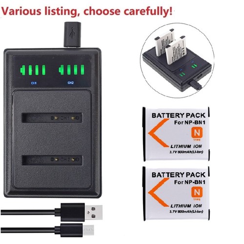 Battery charger for sony - battery,